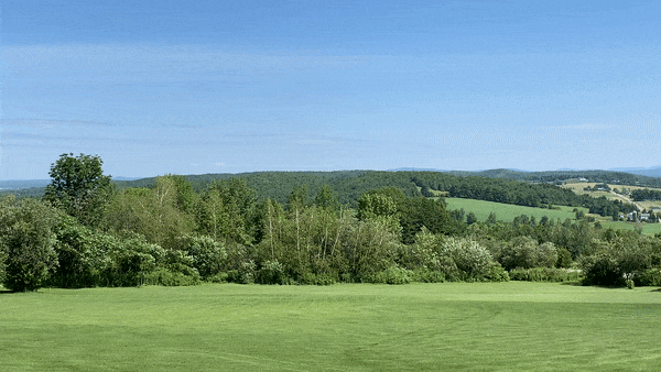 a short looping gif of a vermont landscape